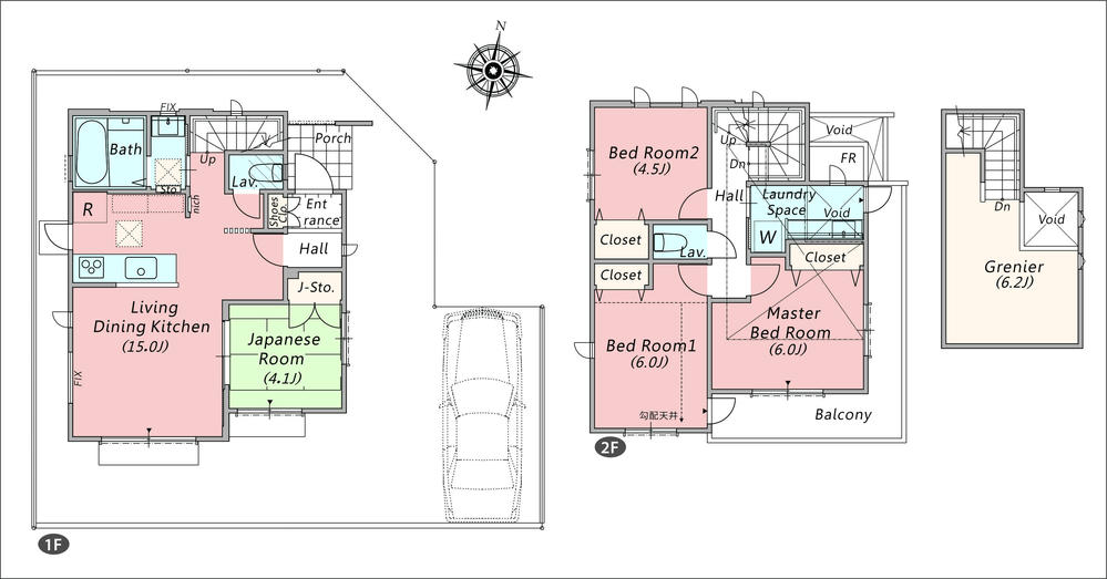 Floor plan. (10 Building), Price 43,800,000 yen, 4LDK, Land area 110.14 sq m , Building area 86.52 sq m