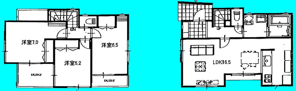 Floor plan. (3), Price 37,800,000 yen, 3LDK, Land area 80 sq m , Building area 82.21 sq m