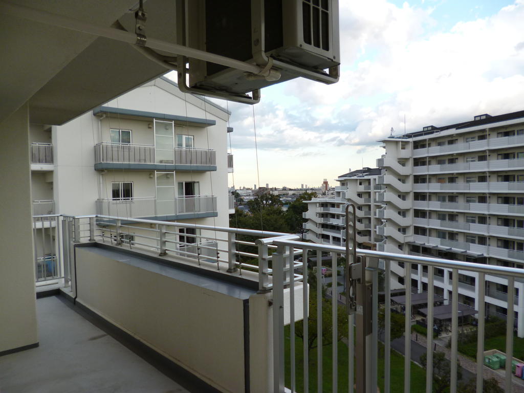 Balcony. Spread of balcony.