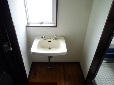 Washroom. Wash basin