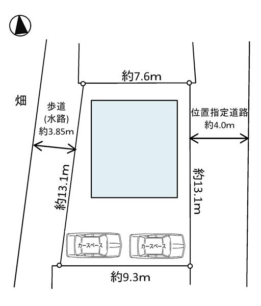 Compartment figure. 47,800,000 yen, 3LDK + S (storeroom), Land area 110.58 sq m , Building area 84 sq m