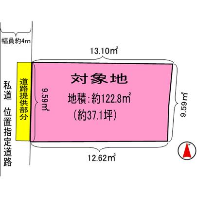 Compartment figure. Tokyo Nishitokyo Midoricho 3-chome