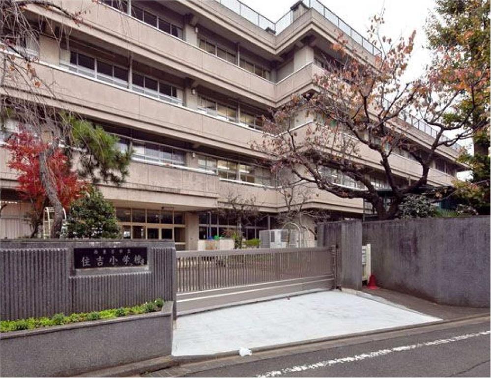 Primary school. Nishi Municipal Sumiyoshi to elementary school 294m