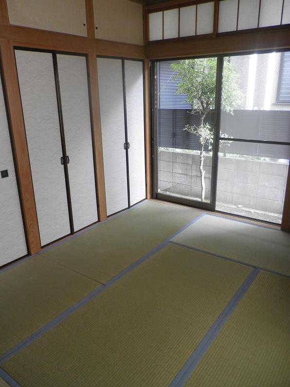 Other room space. First floor Japanese-style room is wall-to-wall storage