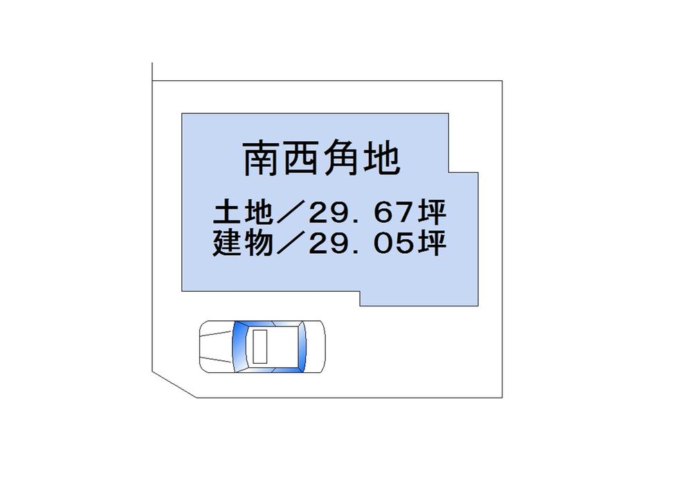 Compartment figure. 43,800,000 yen, 4LDK, Land area 98.11 sq m , Building area 98.05 sq m