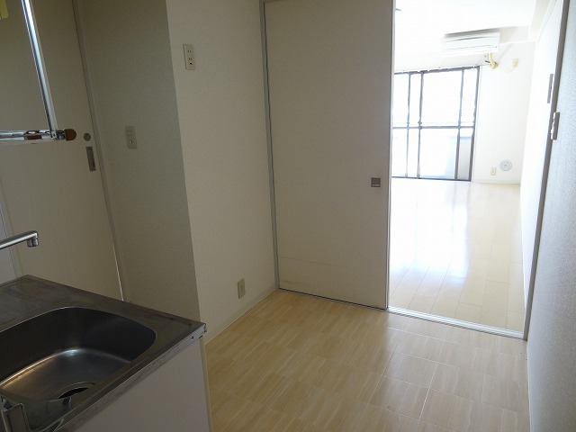 Other room space. Also help the color of the flooring, The brightness of the room is enough!