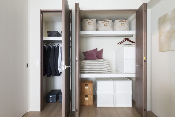 Western-style (3), It features a walk-in closet and a closet-type storage to be used for different things to put away