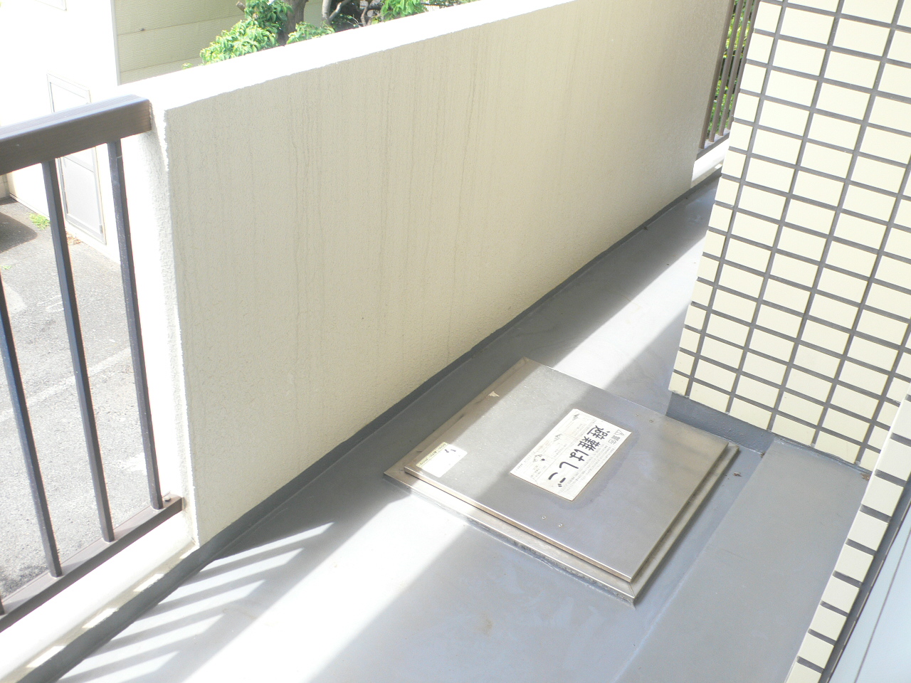 Balcony. Wide balcony Preeminent per yang.