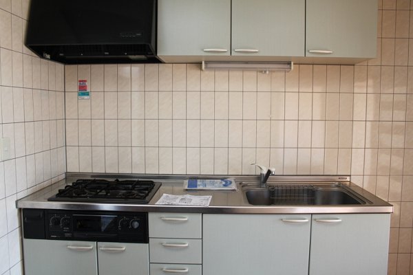 Kitchen. System kitchen, Grill with ☆