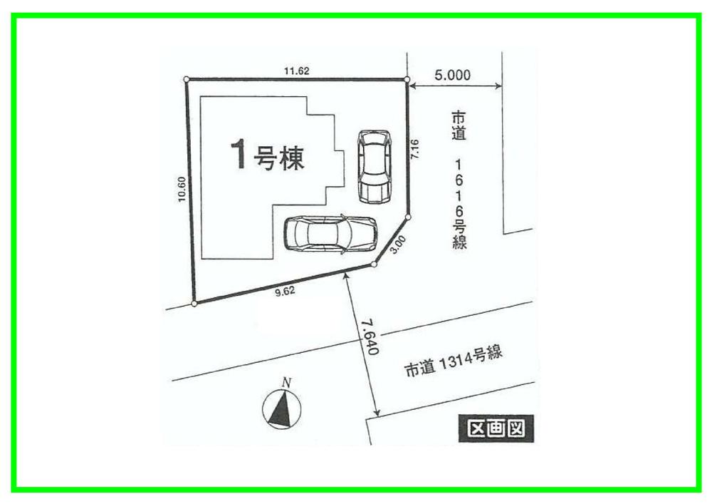 Compartment figure. 45,800,000 yen, 4LDK, Land area 116.27 sq m , Building area 91.91 sq m