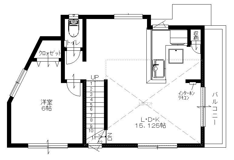 Floor plan. 45,800,000 yen, 3LDK, Land area 80.13 sq m , Building area 77.96 sq m 2 floor Floor plan