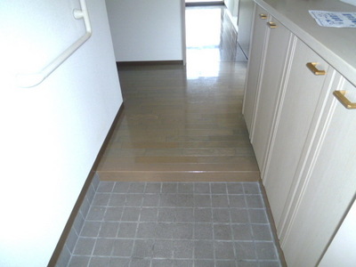 Entrance. Shoebox