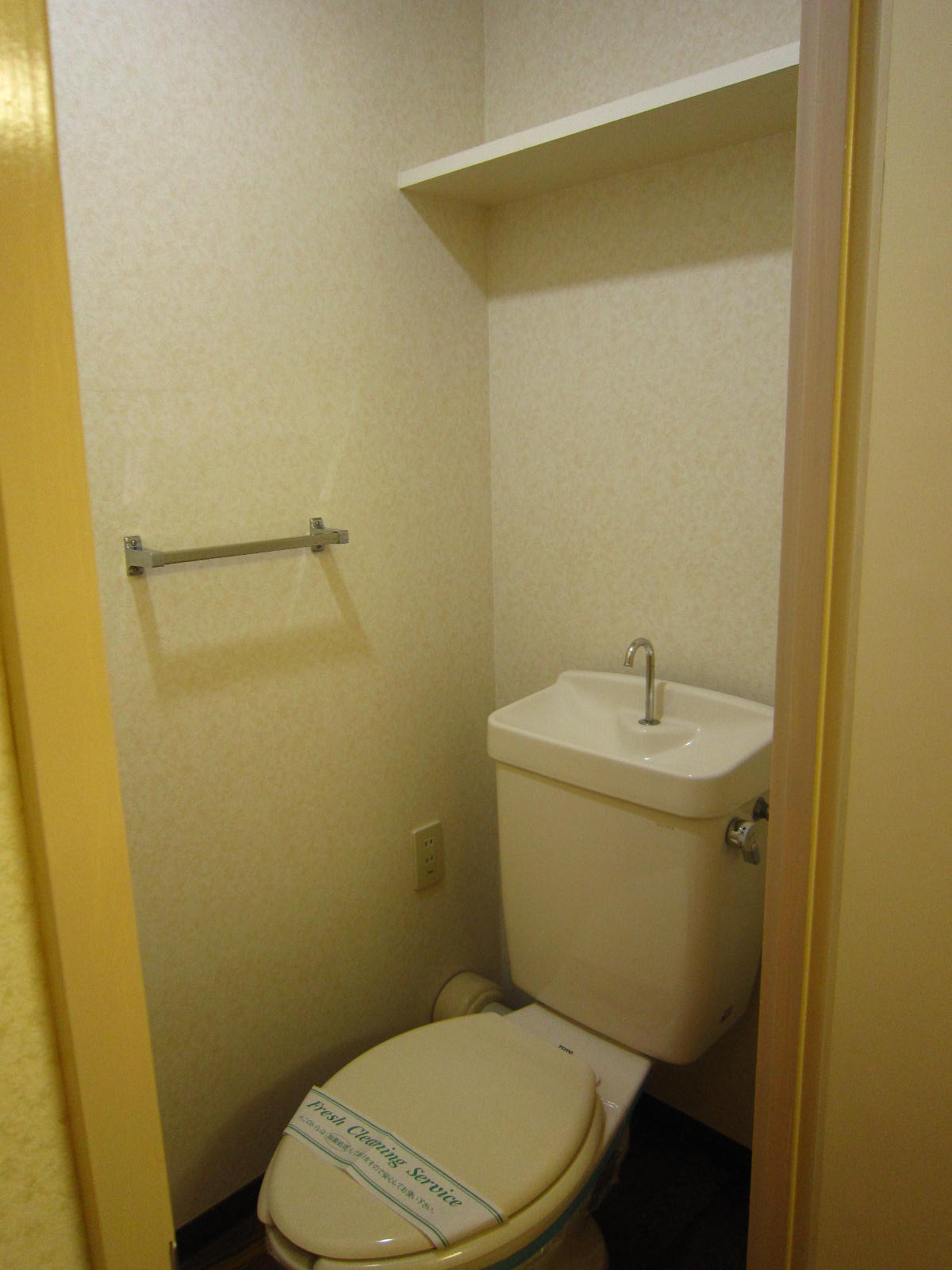 Toilet. toilet With shelf