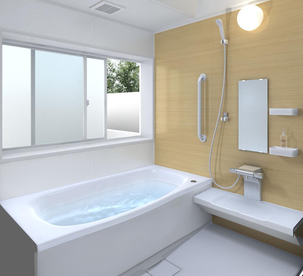 Other Equipment. Bathroom of 1 pyeong type, Space for relaxation heal the fatigue of the day. Difficult peace of mind type further floor is slip. The cause of the slip, Puddle that accumulates on the floor. Karari floor is non-slip structure water narrowed to alcove and the soles of the feet to escape from the groove.