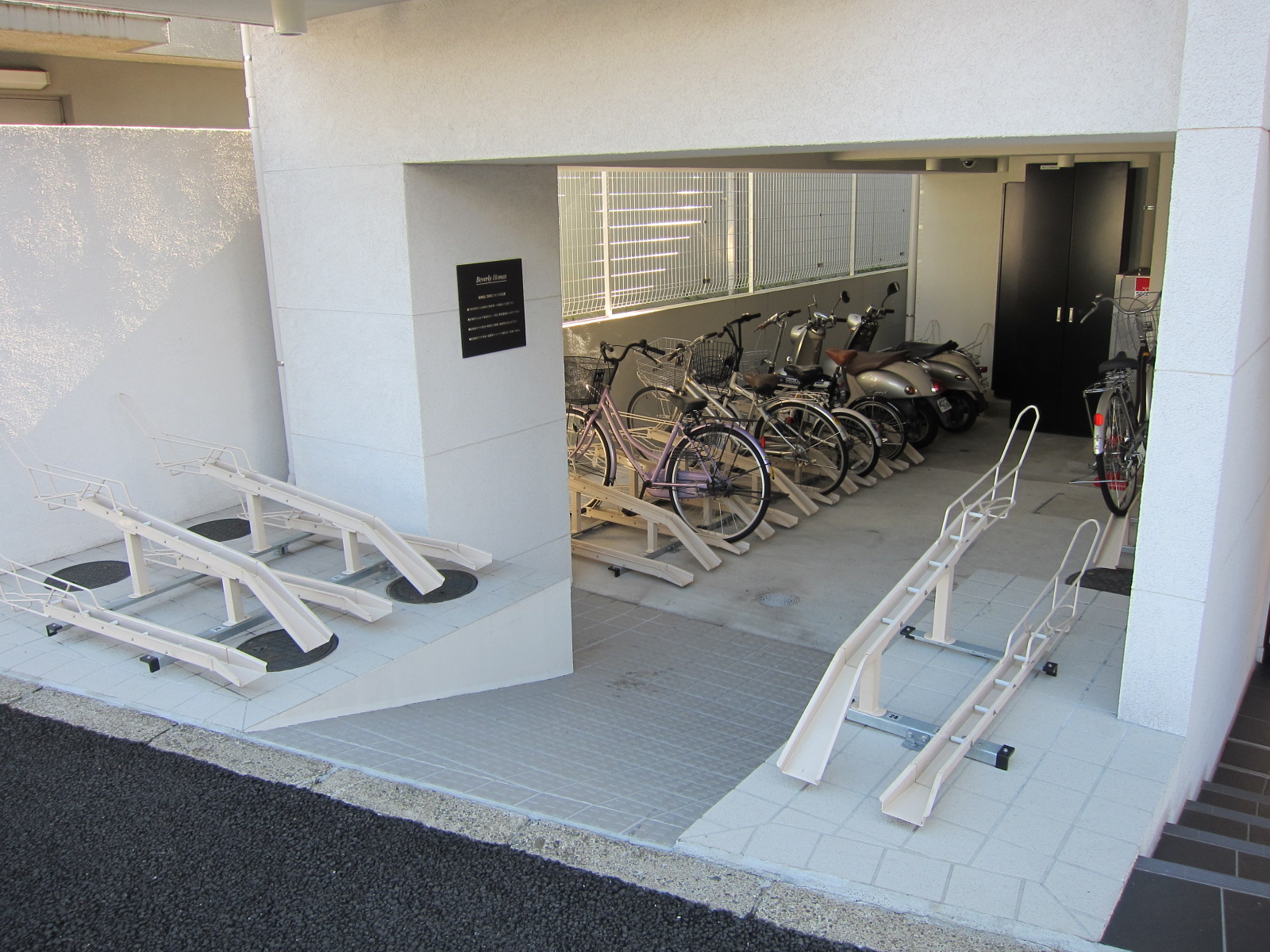 Other common areas. Bicycle-parking space