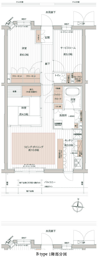 Floor: 2LDK + S + WIC + FC, the area occupied: 66.6 sq m, Price: 35,800,000 yen, now on sale