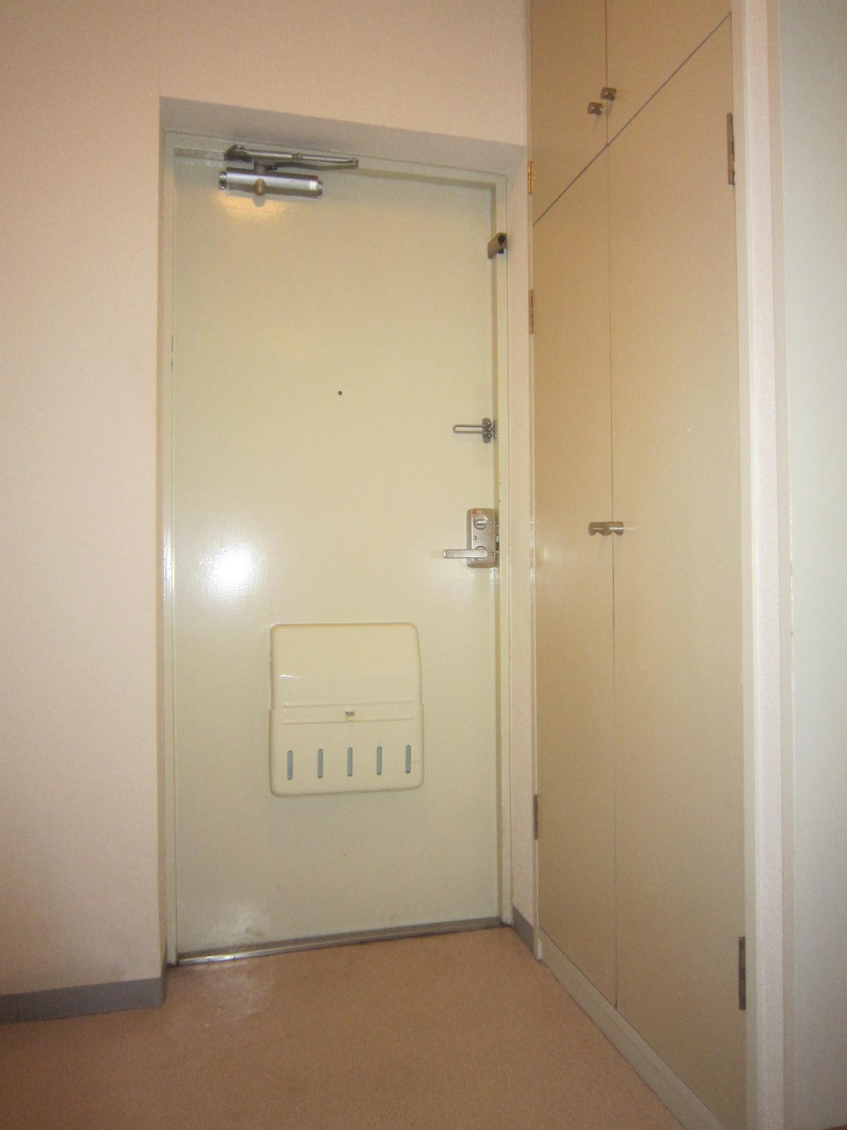Entrance. Plenty of entrance storage.