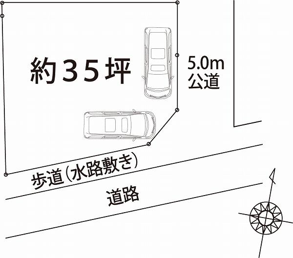 Compartment figure. 45,800,000 yen, 4LDK, Land area 116.27 sq m , Building area 91.91 sq m compartment view