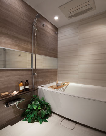 Bathing-wash room.  [bathroom] Bathroom to wash away loosen the tension and fatigue of the day, To ensure a restful and relaxing breadth, Easy-to-use equipment to detail ・ The specification was to enrich.
