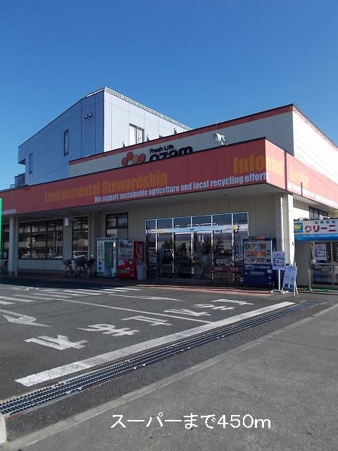 Supermarket. Ozamu until the (super) 450m