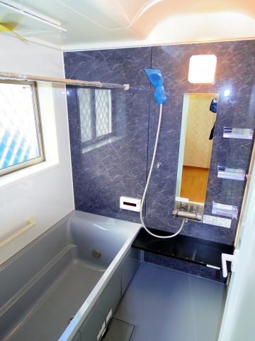 Bathroom. With heating ventilation dryer