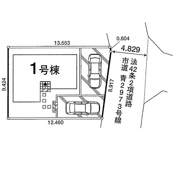 Compartment figure. 25,800,000 yen, 4LDK, Land area 123.52 sq m , Building area 88.28 sq m