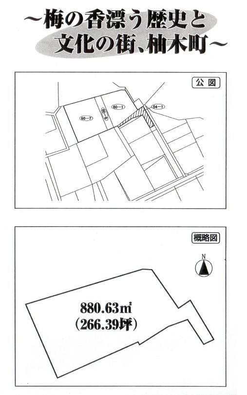 Compartment figure. Land price 23.8 million yen, Land area 880.63 sq m