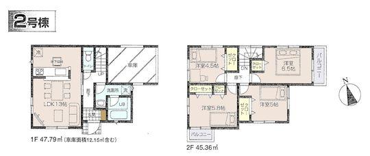 Floor plan. 27,800,000 yen, 4LDK, Land area 82.41 sq m , Building area 81 sq m floor plan