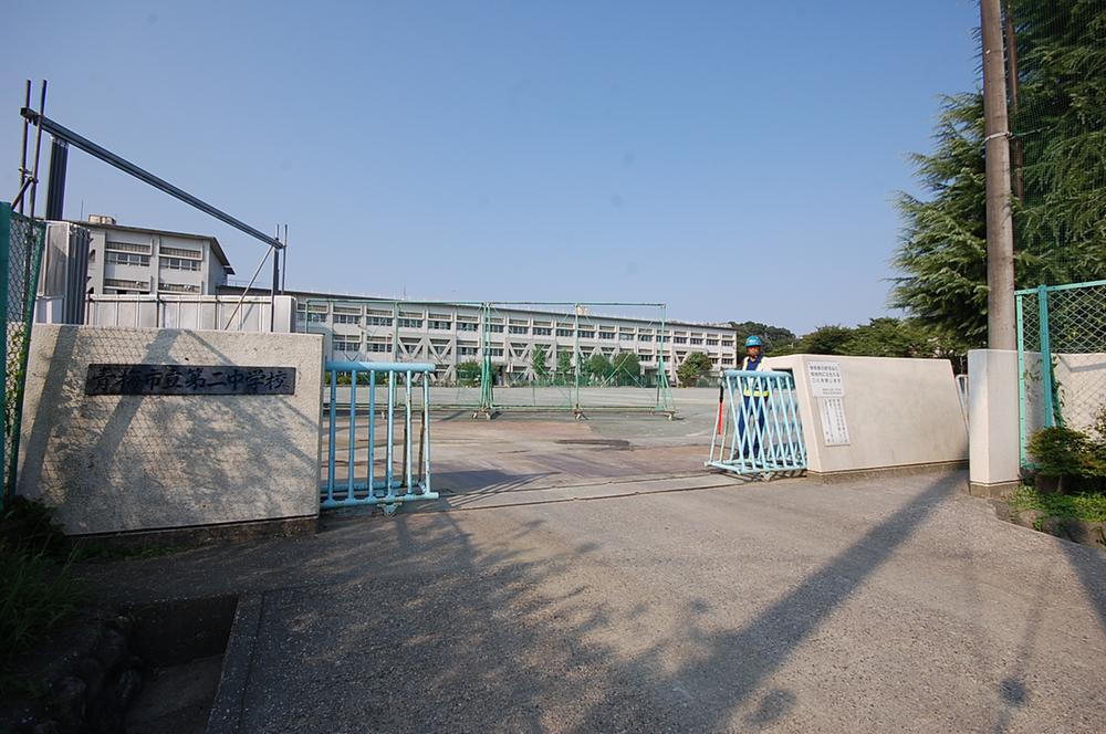 Junior high school. Ome 1150m to stand second junior high school