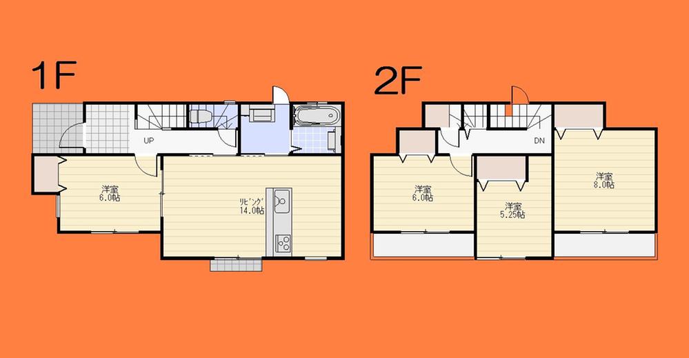 Floor plan. 27,800,000 yen, 4LDK, Land area 104.61 sq m , Building area 94.8 sq m