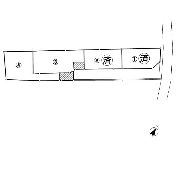 Compartment figure. Land price 28 million yen, Land area 182.16 sq m