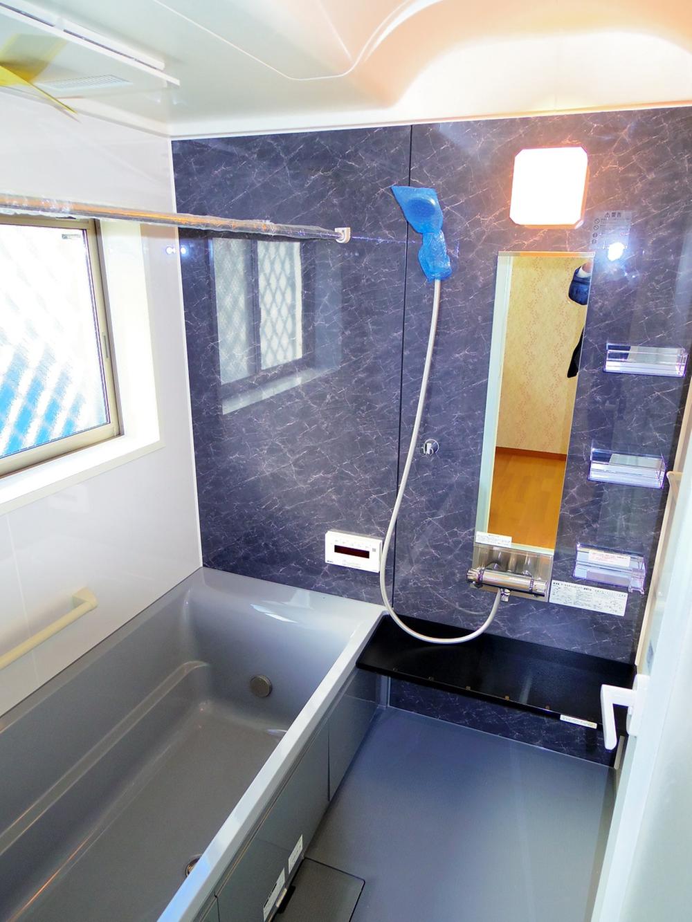 Bathroom. With bathroom ventilation dryer