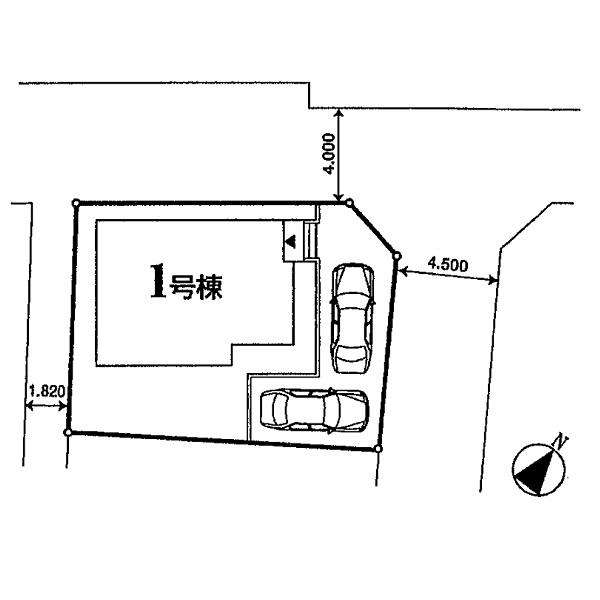 Compartment figure. 33,800,000 yen, 4LDK, Land area 142.61 sq m , Building area 98.95 sq m