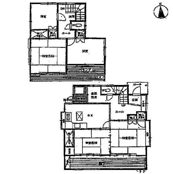 Floor plan. 39,800,000 yen, 5DK, Land area 297.69 sq m , Building area 99.37 sq m