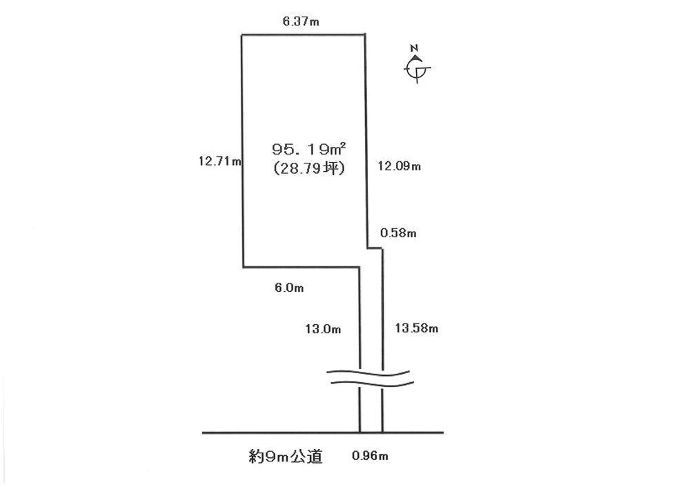 Compartment figure. 14,950,000 yen, 1LDK, Land area 95.19 sq m , Building area 42 sq m