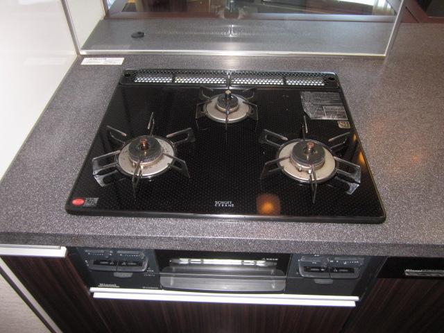 Kitchen. Gas stove 3-neck