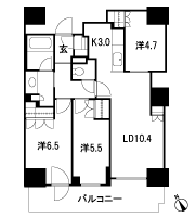 Floor: 3LD ・ K + SIC, the area occupied: 67.1 sq m, Price: 57,273,639 yen, now on sale