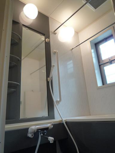 Bathroom. Bathroom 1 pyeong type ・ Reheating function with