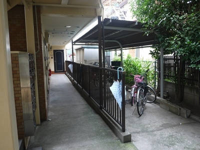 Other common areas. Bicycle-parking space