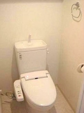 Toilet. Washlet comes with