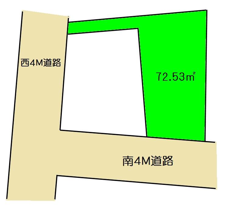 Compartment figure. 51,800,000 yen, 3LDK, Land area 72.53 sq m , Building area 89.62 sq m