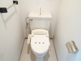 Toilet. Toilet with a wash function