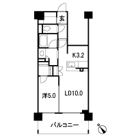 Floor: 1LDK + WIC + SIC, the occupied area: 45.67 sq m