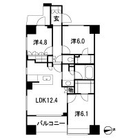 Floor: 3LDK + 2WIC, occupied area: 68.71 sq m, Price: 50,300,000 yen, now on sale