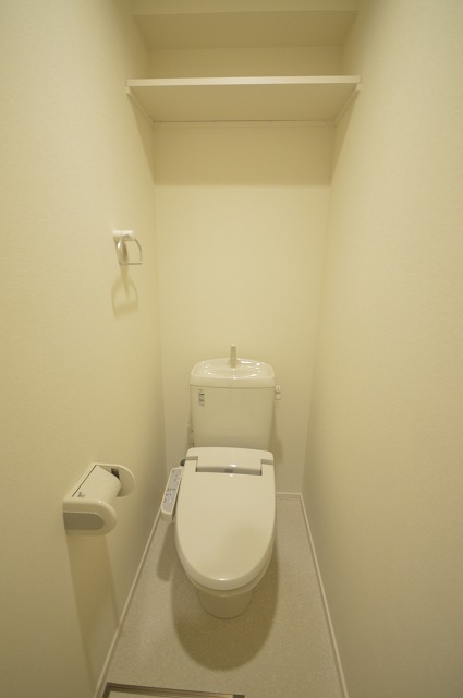 Toilet. With warm water washing toilet seat ☆