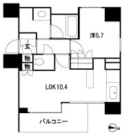 Floor: 1LDK, occupied area: 40.52 sq m, Price: 34,669,000 yen, now on sale