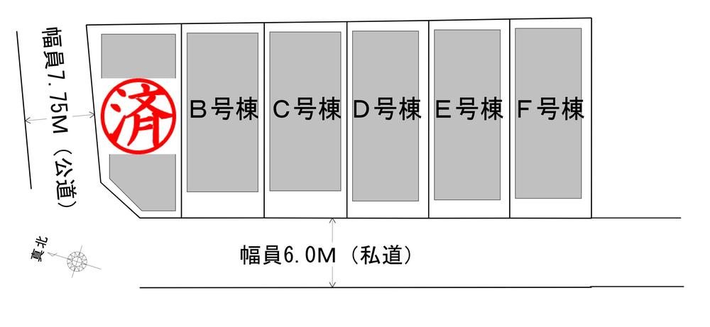 The entire compartment Figure. All six buildings