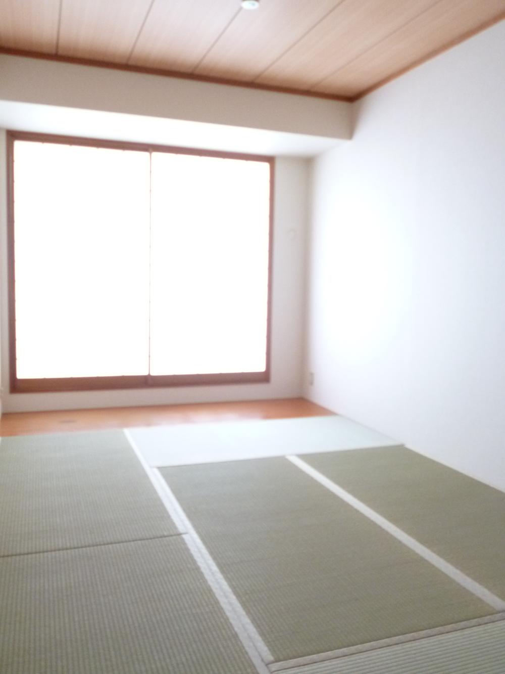 Non-living room. It is a large sliding door of a typical size than those. It has become a very bright Japanese-style room. (August 2013) Shooting