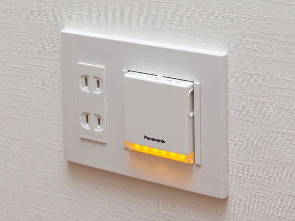 Other.  [Security lighting] The wall embedded security lighting of the automatic lighting in the event of a power failure was installed in the hallway. You can use it as a flashlight in case of emergency.