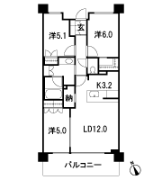 Floor: 3LDK + W + N, the area occupied: 70.3 sq m, Price: TBD